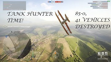 Battlefield 1 - TANK HUNTER DESTRUCTION, 40+ Tanks destroyed Flawless Soisson