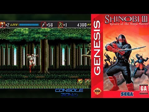 Shinobi III: Return of the Ninja Master (Шиноби 3: Возвращение Мастера Ниндзя) - прохождение игры