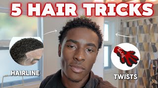 5 Hair Tricks to INSTANTLY Look More Attractive (Black Men)