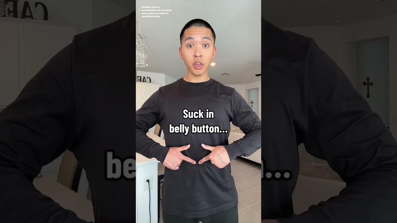 FLATTEN YOUR STOMACH With 1 Easy Trick Diy Satisfying Shorts