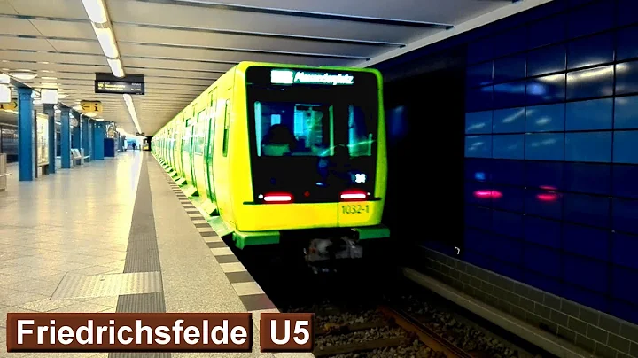 Friedrichsfelde U5 : U-Bahn Berlin ( BVG IK - H )