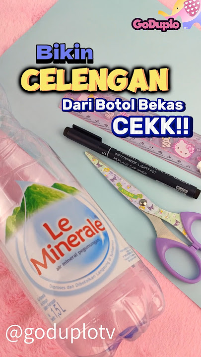 DIY Bikin Celengan Dari Botol #goduplotv #shorts #kerajinantangan