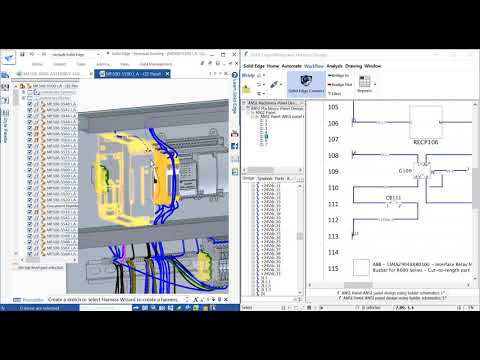 Wiring and Harness Design in Solid Edge