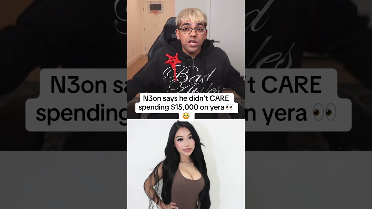 N3on говорит, что ему было ВСЕ РАВНО потратить 15 000 долларов на Йеру 🤯 