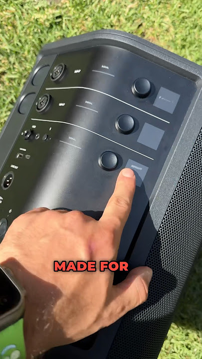 Bose S1 Pro Plus   is way more than a Bt Speaker. #tech #bose #audio #mrmxtech #tips