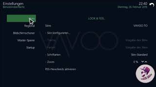 طريقة تغيير اللغة في برنامج How to change the language VAVOO