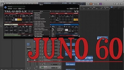 TAL-U-NO-LX is a complete rewritten emulation of the popular Juno 60