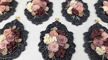 Polymer Clay Sculpted Roses Tutorial