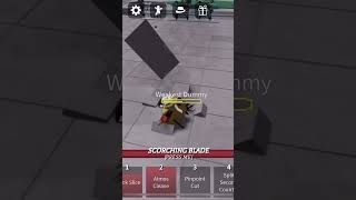 Blademaster One Shot Combo                   #strongestbattlegrounds #roblox #battlegrounds #combo