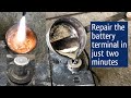 How to Repair a Battery Terminal " Lead Terminal Repairing