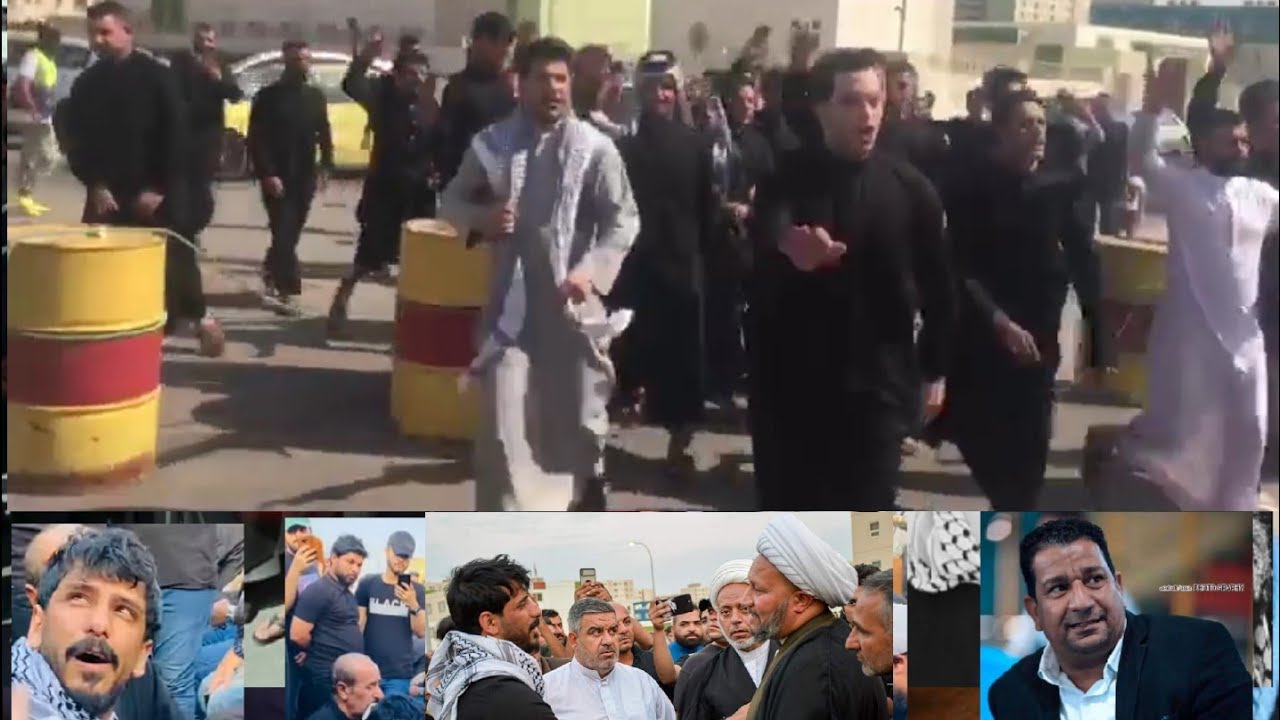 دخول مهاويل بغداد #سمير والشُعراء والصورُليوم القائد يردونه جنوده🇮🇶