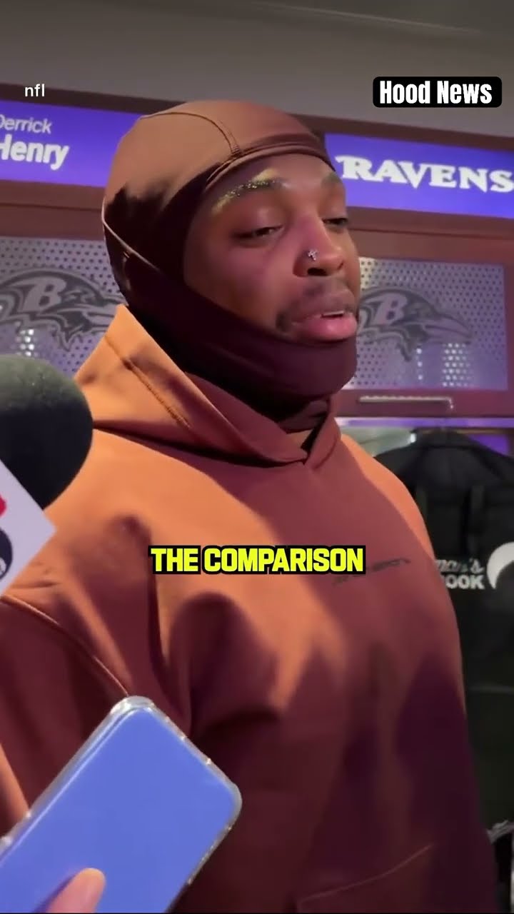 His new nickname #hoodnews #derrickhenry #ravens #interview #nickname #NFL #omg #how #wow #mcqueen