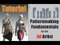 Patternmaking Fundamentals for the 3d Artist - Marvelous Designer/Clo3d/Everyone