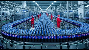 Inside the Modern Pepsi Factory – Full Process How Pepsi Is Made Today