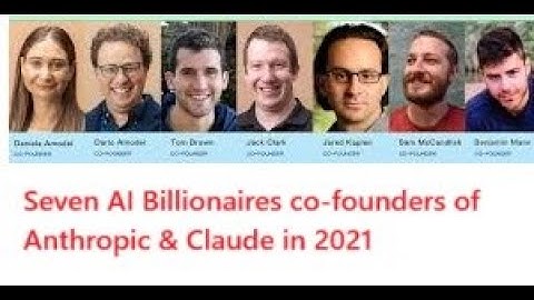 #Anthropic #AIBillionaire #Episode 2107 #Claude #AISafety OpenAISpinoff #ChatGPT #DarioAmodei