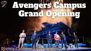 Avengers Campus Grand Opening Moment at Disney California Adventure