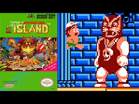 Adventure Island NES Final Boss No Damage 