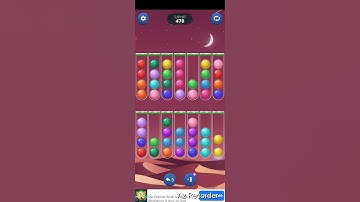 Game:Ball Sort Puzzle Level 478 Up ❤️ #ballsortpuzzle #sorts #gaming
