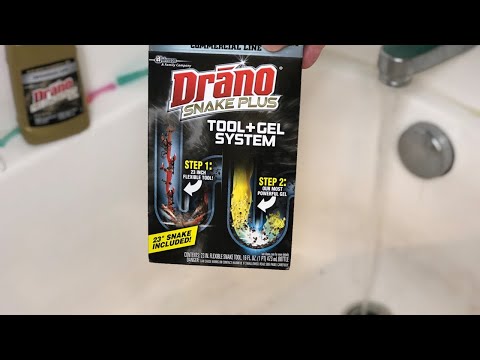 Drano Snake Plus Tool + Gel System 23 inch Snake included 16 fl OZ