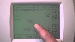 Program VisionPRO 8000 Honeywell Thermostat or XL802, XL900 Series Honeywell Thermostats