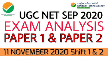 11 November 2020 NTA UGC NET Exam Analysis | Sociology & Computer Science Answer Key.
