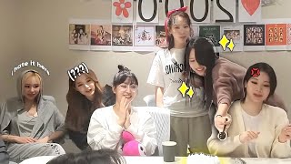 twice mina struggling for 4 minutes straight