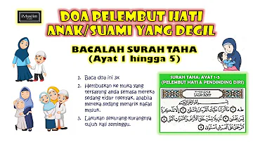 Surah Taha Ayat 1 - 5- Doa Lembutkan Hati Suami, Isteri & Anak Yang Kurang Mendengar Kata