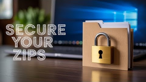 How to set Password in Zip file Windows 10 | Lock RAR File With Password