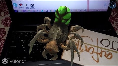 Augmented Reality Tutorial # 4: image target touch input for Scaling and Moving objects