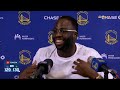 Draymond Green Postgame Interview | Golden State Warriors lose to  Orlando Magic 130-129