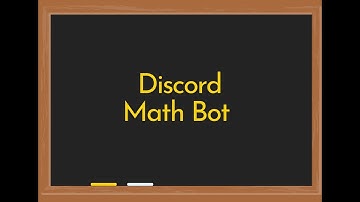 Discord Math Bot