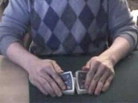 two shuffle riffle-stack