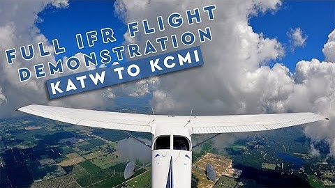 Full IFR Flight Demonstration - KATW to KCMI