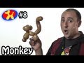 One Balloon Monkey - Balloon Animal Lessons #8 ( globoflexia )