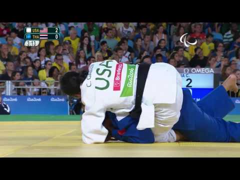 Judo | USA v Thailand | Women's +70 kg Repechage Final | Rio 2016 Paralympic Games