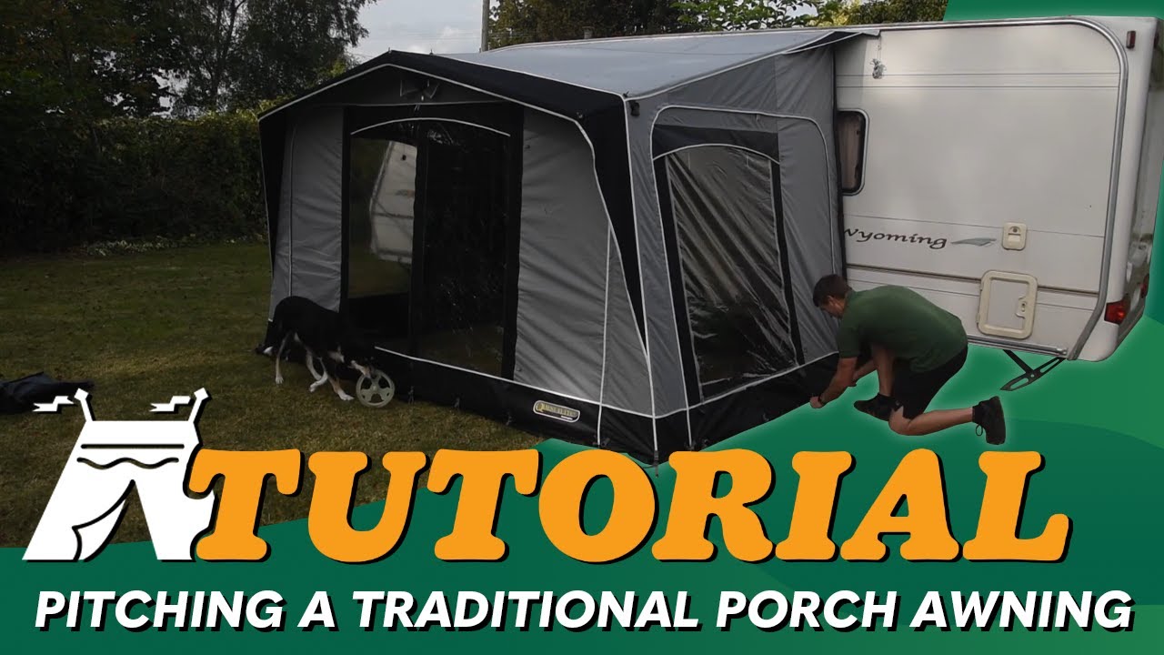 How to Pitch a Traditional Porch Awning (Tutorial) Video YouTube
