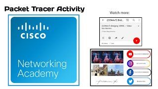 Packet Tracer Activity 13.1.10  Switch - Configure A Wireless Network  in CCNAv7 (SRWE MODULE 13)