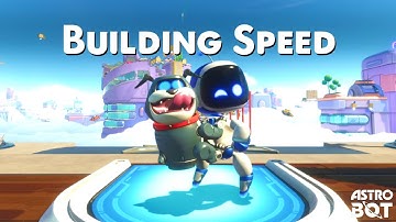 Astro Bot - Building Speed (NEW DLC SPEEDRUN LEVEL!)