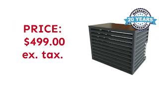 Mini-Split AC Cover. #minisplit #airconditioner #trendingvideo