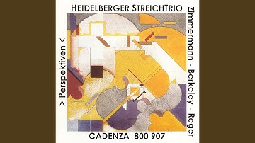 String Trio No. 1 in A Minor, Op. 77b: II. Larghetto