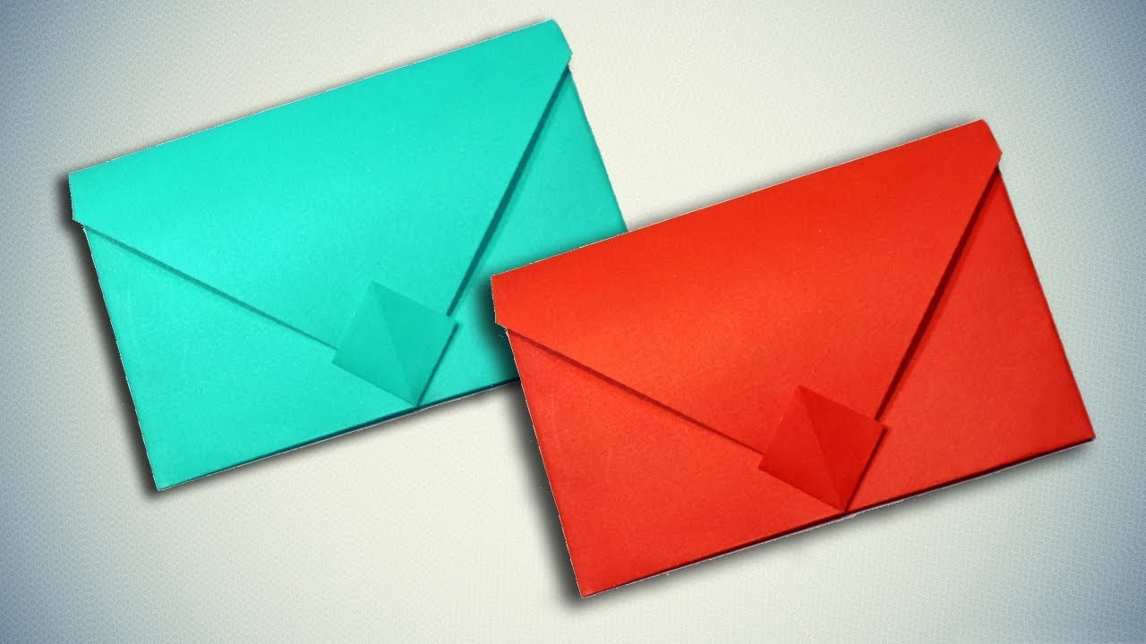 How To Make a Paper Envelope Without Glue or Tape