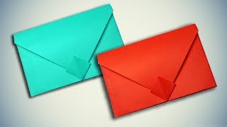 How To Make a Paper Envelope Without Glue or Tape - Origami Easy