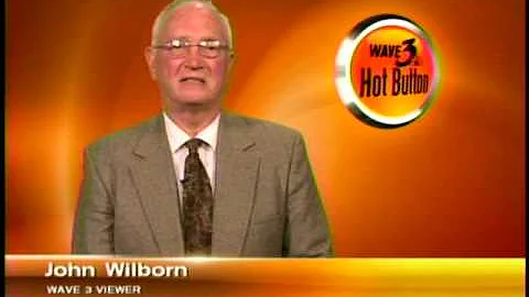 John Wilborn Speaking Out Against The Iraq And Afg...
