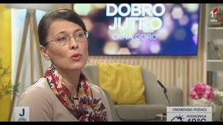 31-05-2023 - RTCG - Jutarnji program Dobro jutro Crna Goro, gošća Vanja Ćalović Marković