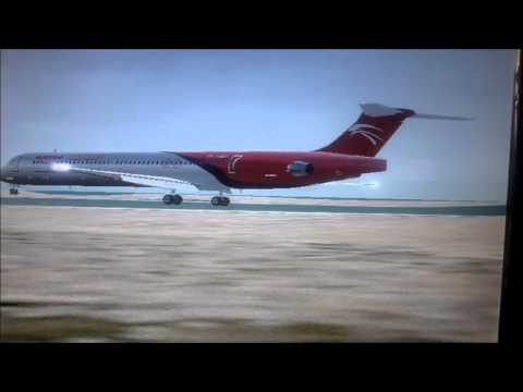 Landing (Aserca Airlines) MD-80  @153cesar