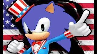 Classic Modern USA Sonic in Sonic World DX
