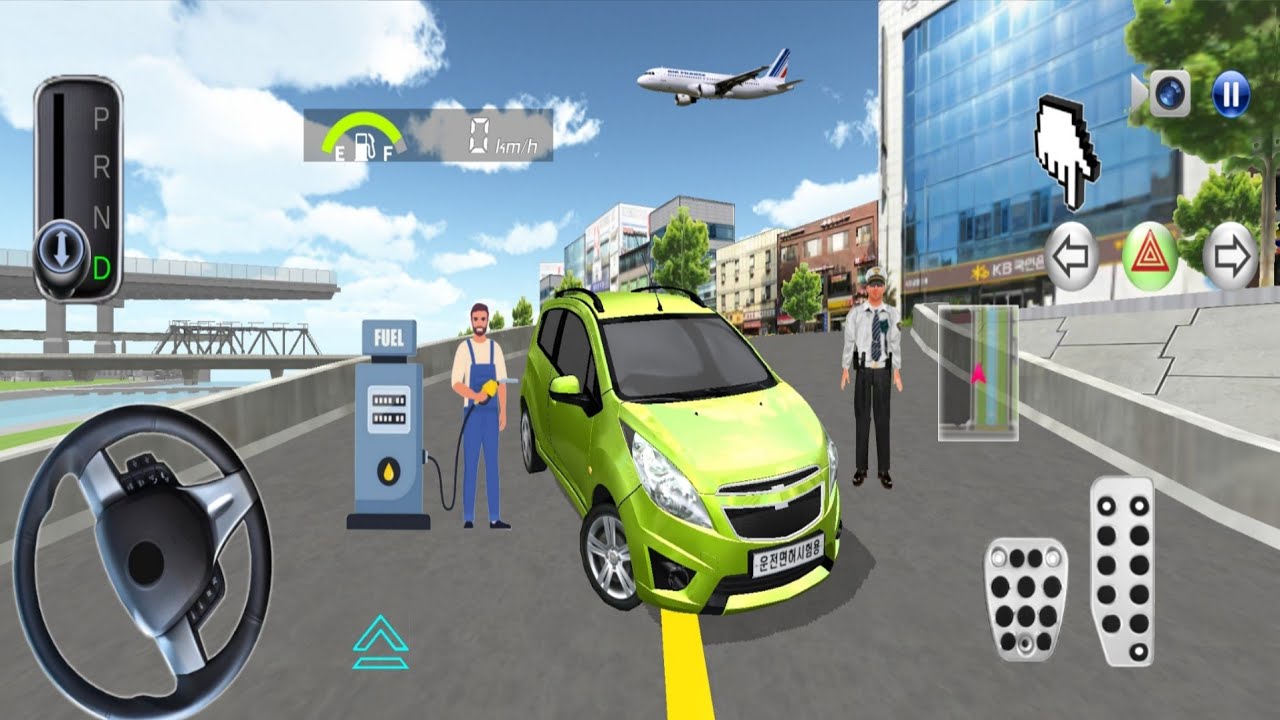 3D Driving Class # 78- All New Chevrolet Spark Auto Repair Shop &City Driving -Android Funy Gameplay