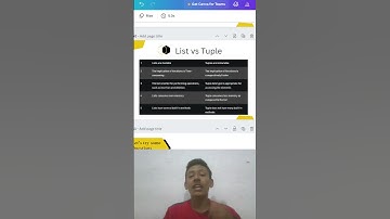 List v/s Tuple || #short #shorts #shots #shortsvideo #shortvideo #shot