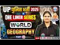 UP Police Geography Classes | UP Constable Geography One Linear Questions | World Geography One Shot