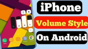 Use iPhone Volume Style On Android